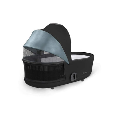 Bambinista-CYBEX-Travel-CYBEX Mios Conscious Collection Lux Carrycot - Onyx Black (New Generation 2023)