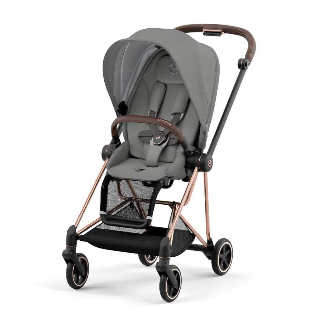 Bambinista-CYBEX-Travel-CYBEX Mios Conscious Collection Pushchair - Pearl Grey (New Generation 2023)