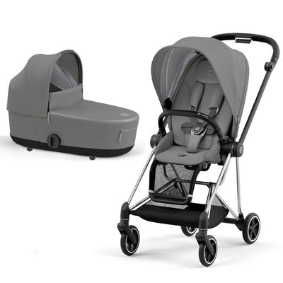 Bambinista-CYBEX-Travel-CYBEX Mios Conscious Collection Pushchair - Pearl Grey (New Generation 2023)