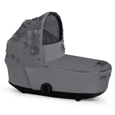 Bambinista-CYBEX-Travel-CYBEX Mios Special Edition SIMPLY FLOWERS GREY Lux Carrycot - Dream Grey