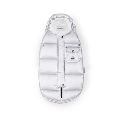 Bambinista-CYBEX-Travel-CYBEX Platinum Winter Footmuff Mini - Arctic Silver