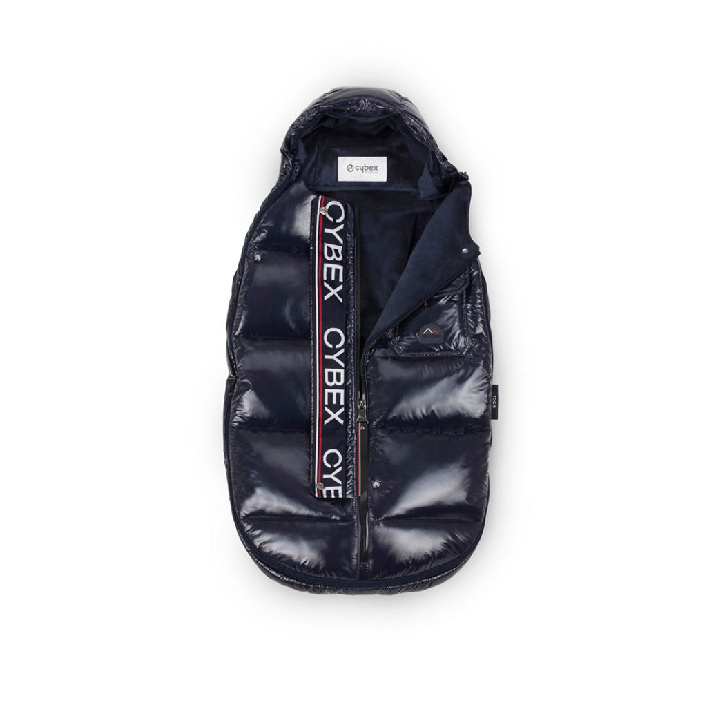 Bambinista-CYBEX-Travel-CYBEX Platinum Winter Footmuff Mini - Nautical Blue