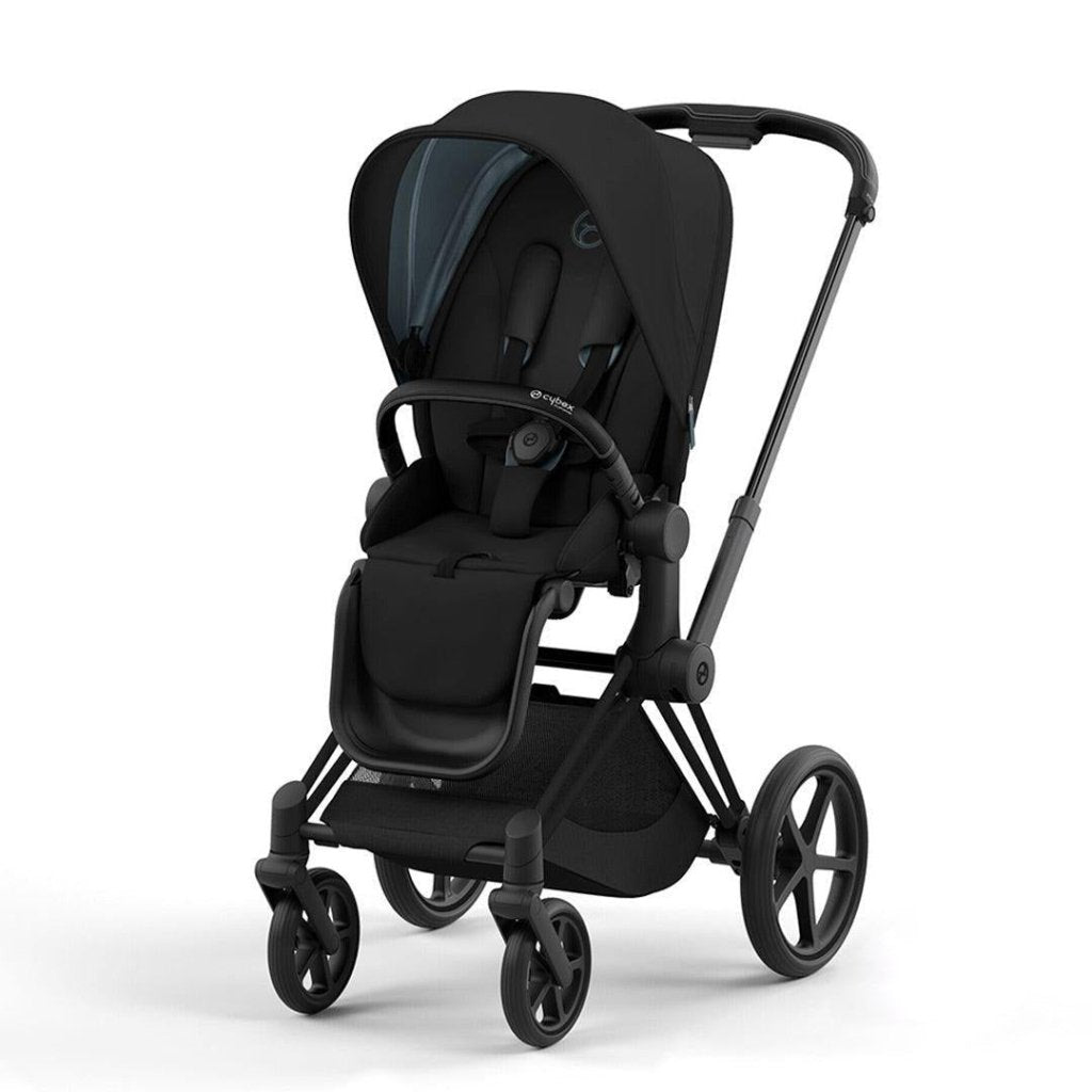 Bambinista-CYBEX-Travel-CYBEX Priam Conscious Collection Pushchair - Onyx Black (New Generation 2023)