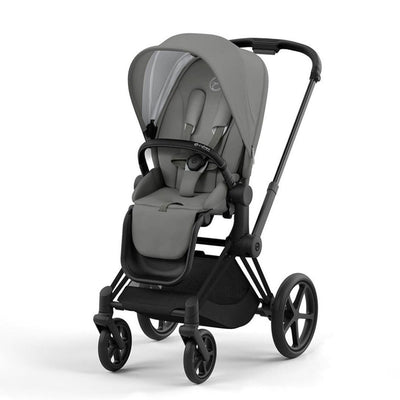 Bambinista-CYBEX-Travel-CYBEX Priam Conscious Collection Pushchair - Pearl Grey (New Generation 2023)