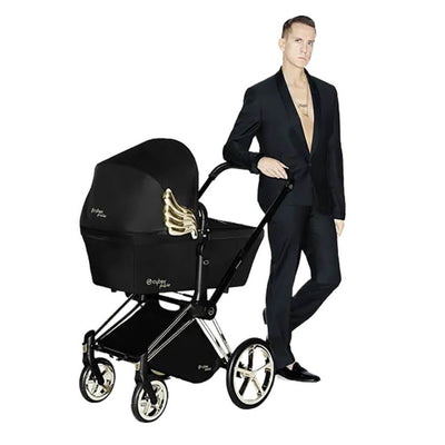 Bambinista-CYBEX-Travel-CYBEX Priam Lux Carrycot Wings - Black