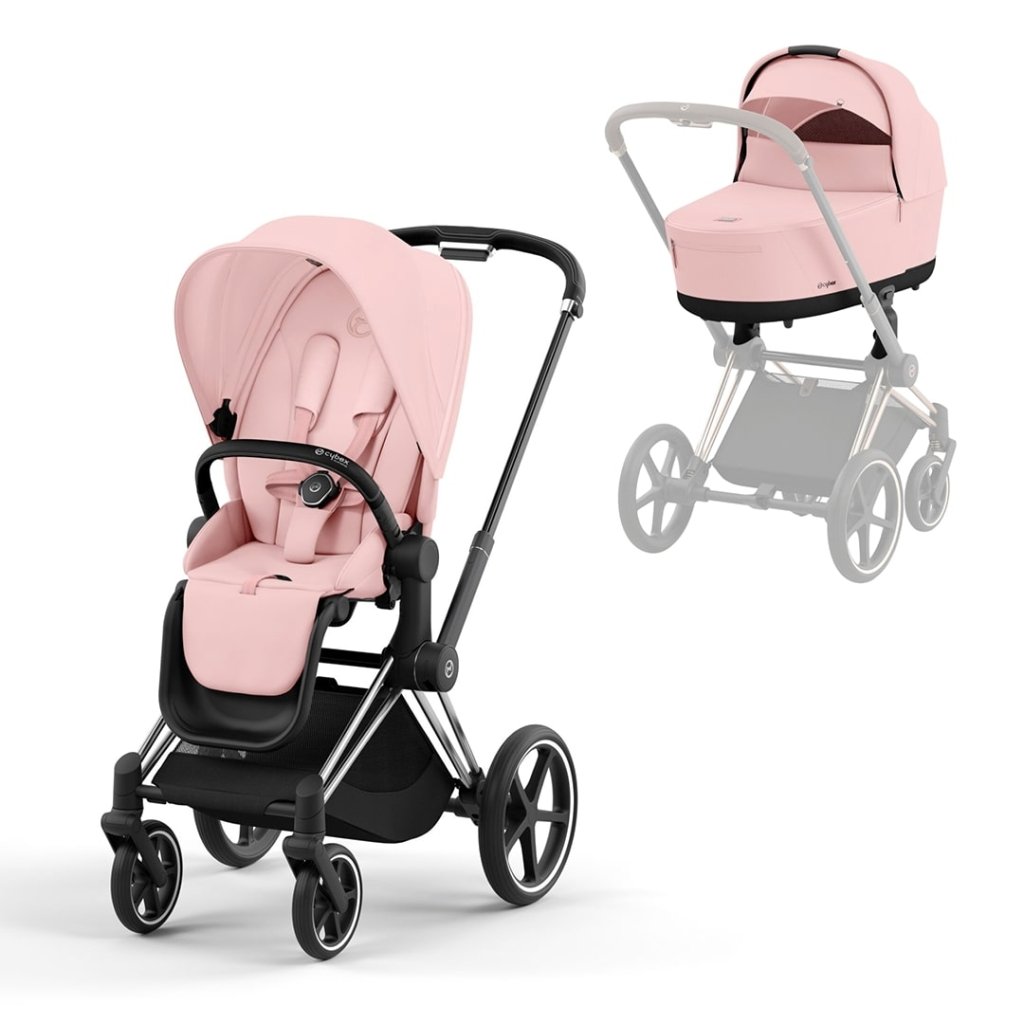 Bambinista-CYBEX-Travel-CYBEX Priam Pushchair 2023 - Peach Pink