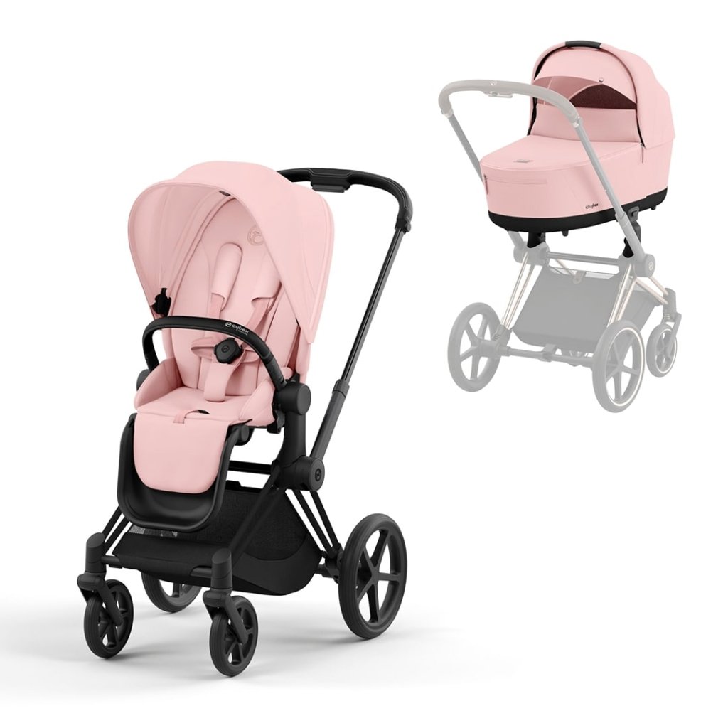 Bambinista-CYBEX-Travel-CYBEX Priam Pushchair 2023 - Peach Pink