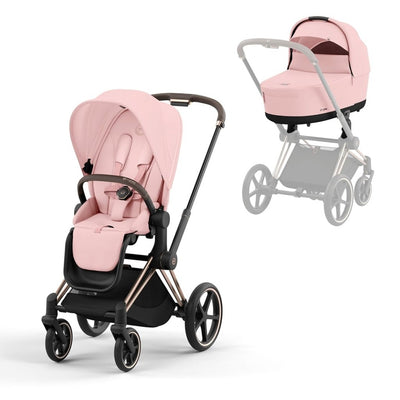 Bambinista-CYBEX-Travel-CYBEX Priam Pushchair 2023 - Peach Pink