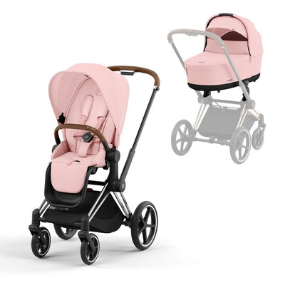 Bambinista-CYBEX-Travel-CYBEX Priam Pushchair 2023 - Peach Pink