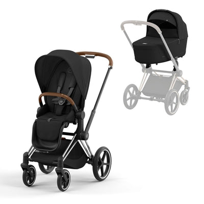 Bambinista-CYBEX-Travel-CYBEX Priam Pushchair 2023 - Sepia Black