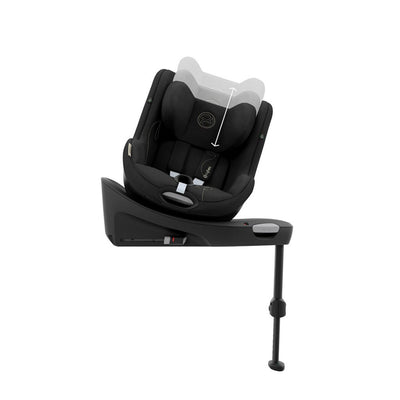 Bambinista-CYBEX-Travel-CYBEX SIRONA G I-SIZE Car Seat - Moon Black