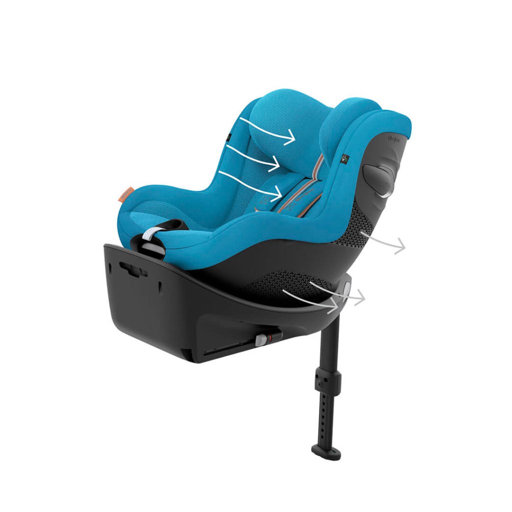 Bambinista-CYBEX-Travel-CYBEX SIRONA G I-SIZE PLUS Car Seat - Beach Blue