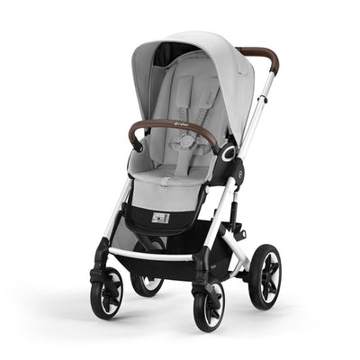 Bambinista-CYBEX-Travel-CYBEX Talos (5 Piece) Essential Travel System with CYBEX Gold Footmuff - Lava Grey (2023 New Generation)