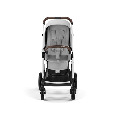 Bambinista-CYBEX-Travel-CYBEX Talos (5 Piece) Essential Travel System with CYBEX Gold Footmuff - Lava Grey (2023 New Generation)