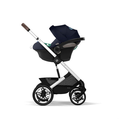 Bambinista-CYBEX-Travel-CYBEX Talos (5 Piece) Essential Travel System with CYBEX Gold Footmuff - Ocean Blue (2023 New Generation)