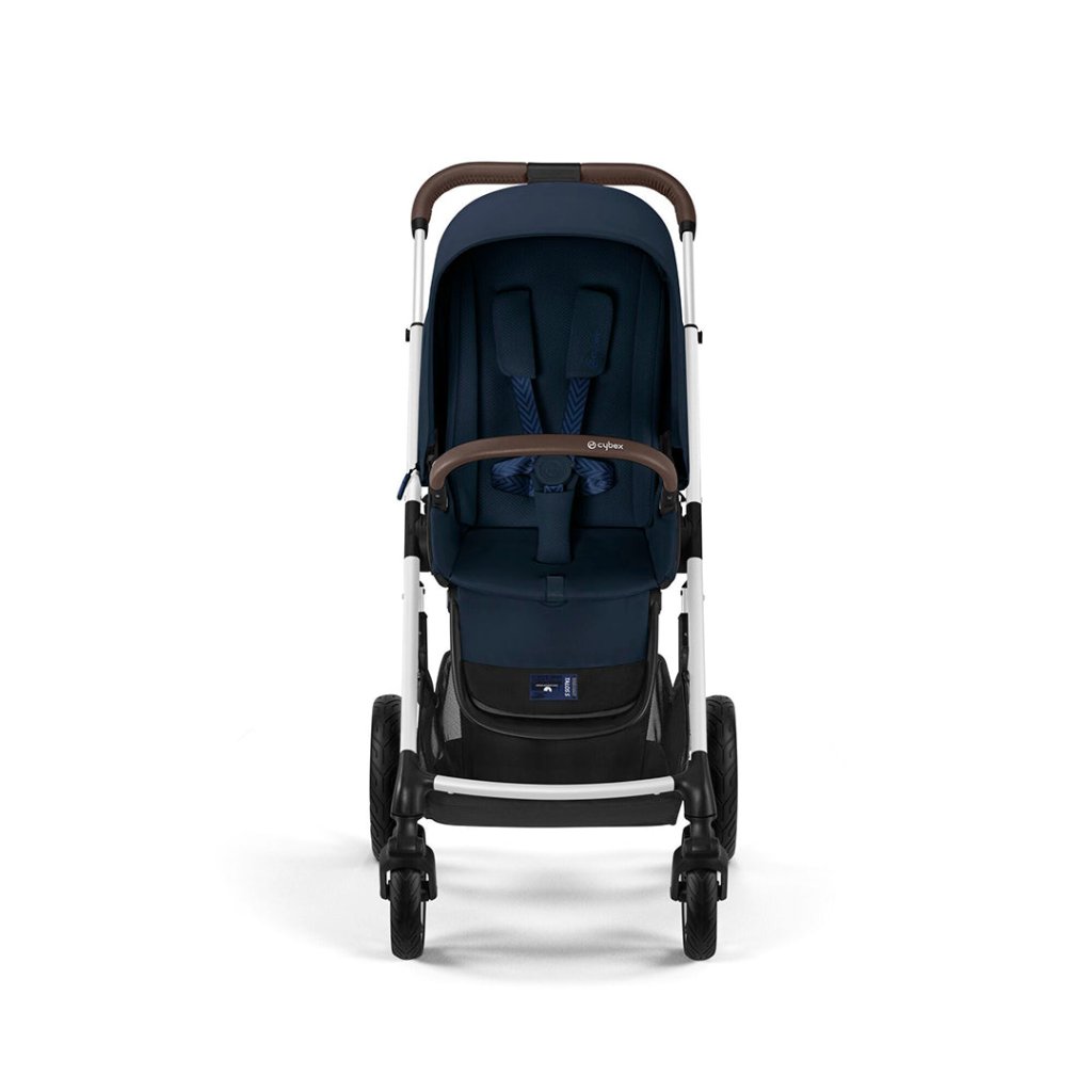 Bambinista-CYBEX-Travel-CYBEX Talos (5 Piece) Essential Travel System with CYBEX Gold Footmuff - Ocean Blue (2023 New Generation)