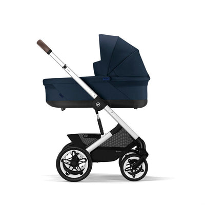 Bambinista-CYBEX-Travel-CYBEX Talos (5 Piece) Essential Travel System with CYBEX Gold Footmuff - Ocean Blue (2023 New Generation)