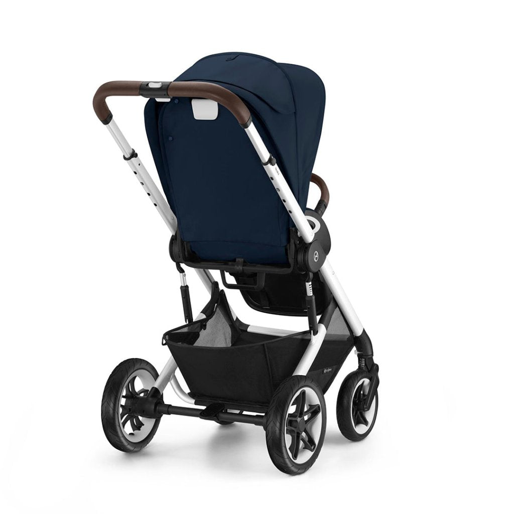 Bambinista-CYBEX-Travel-CYBEX Talos (5 Piece) Essential Travel System with CYBEX Gold Footmuff - Ocean Blue (2023 New Generation)