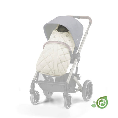 Bambinista-CYBEX-Travel-CYBEX Talos (5 Piece) Essential Travel System with Snogga Footmuff - Seashell Beige (2023 New Generation)