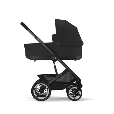 Bambinista-CYBEX-Travel-CYBEX Talos (7 Piece) Comfort Travel System with Cybex Gold Footmuff and ATON B2 I-SIZE - Moon Black (2023 New Genration)