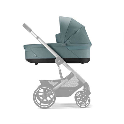 Bambinista-CYBEX-Travel-CYBEX Talos (7 Piece) Comfort Travel System with Snogga Footmuff and ATON B2 I-SIZE - Sky Blue (2023 New Generation)