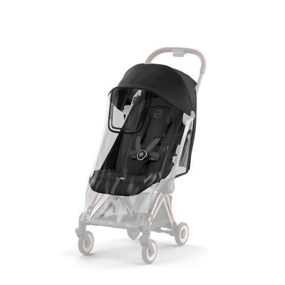 Bambinista-CYBEX-Travel-NEW CYBEX COYA Ultra-compact Pushchair with Chrome Dark Brown Frame - Sepia Black