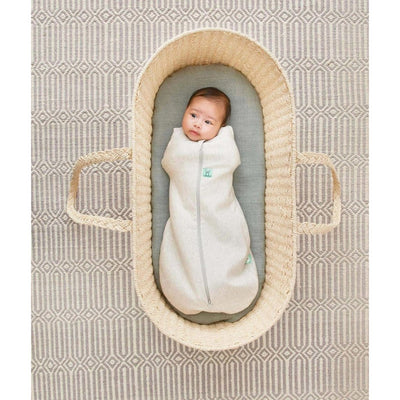 Bambinista-ERGOPOUCH-Sleeping Bags-ergoPouch Cocoon Swaddle Bag 1.0 TOG - Grey Marle