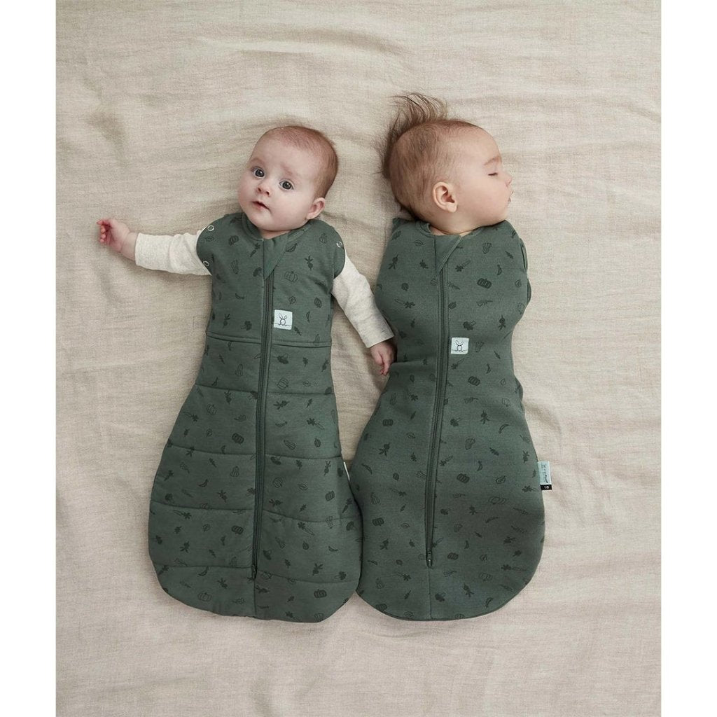 Bambinista-ERGOPOUCH-Sleeping Bags-ergoPouch - Cocoon Swaddle Bag 2.5 Tog - Veggie Patch