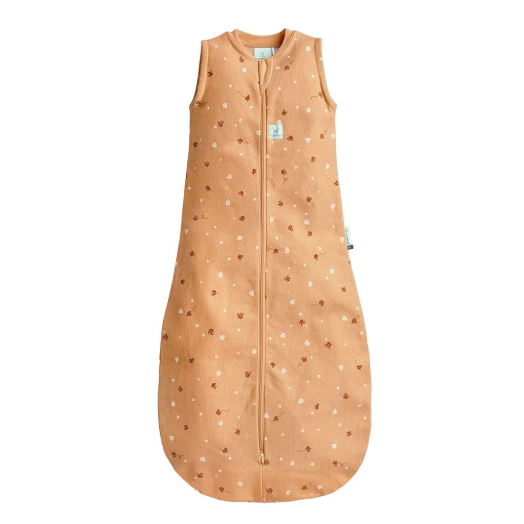 Bambinista-ERGOPOUCH-Sleeping Bags-ergoPouch Jersey Sleeping Bag 1 TOG - Honey Bees