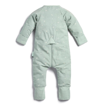 Bambinista-ERGOPOUCH-Pyjamas-ergoPouch - Layers 0.2TOG Long Sleeve Babygrow - Sage