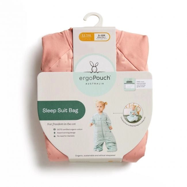 Bambinista-ERGOPOUCH-Sleeping Bags-ergoPouch - Sleep Suit Bag 2.5 Tog - Berries