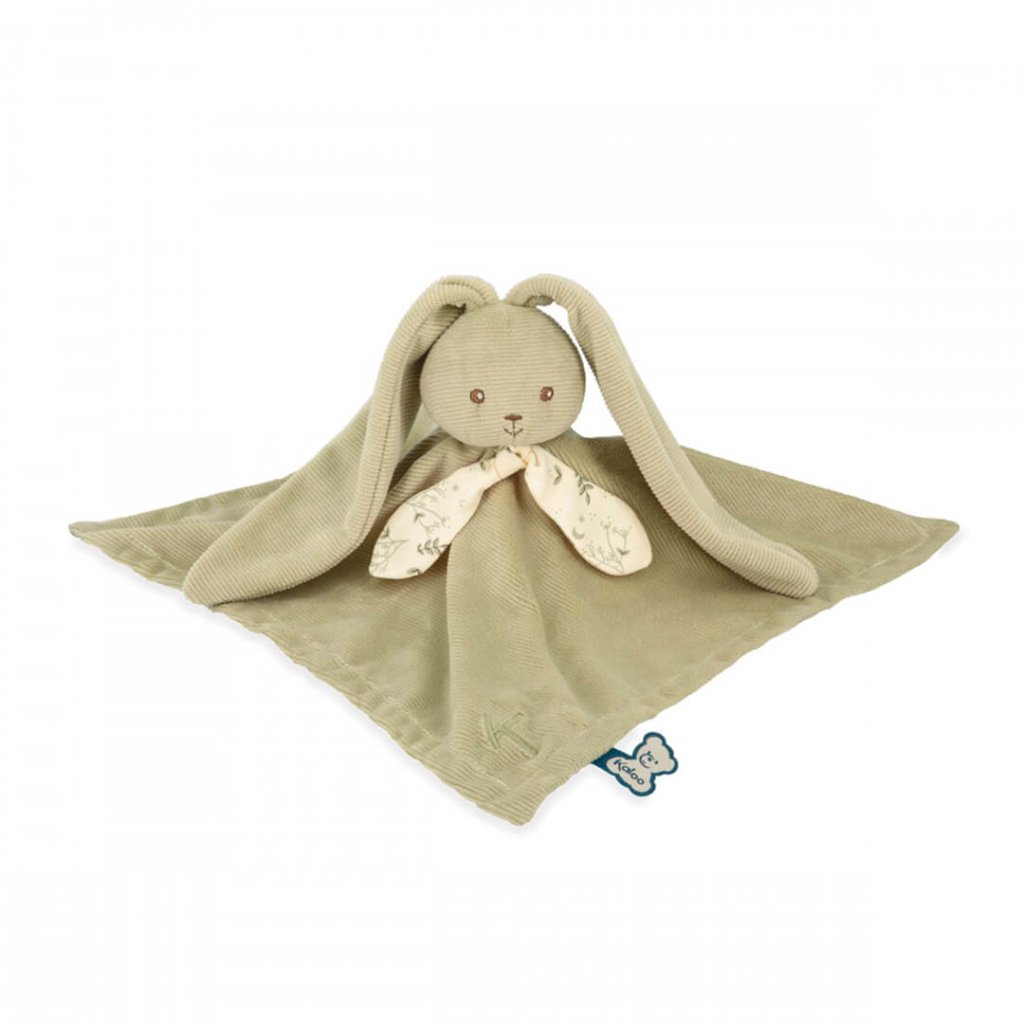 Bambinista-KALOO-Toys-KALOO Doudou Rabbit Green