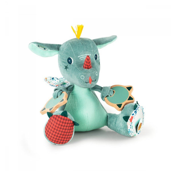 Peluche musicale eco-friendly Joe le dragon Lilliputiens