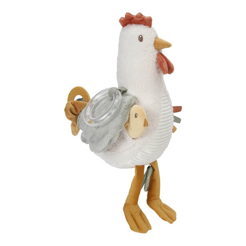 Bambinista-LITTLE DUTCH-Toys-LITTLE DUTCH Activity Chicken 25cm - Little Farm