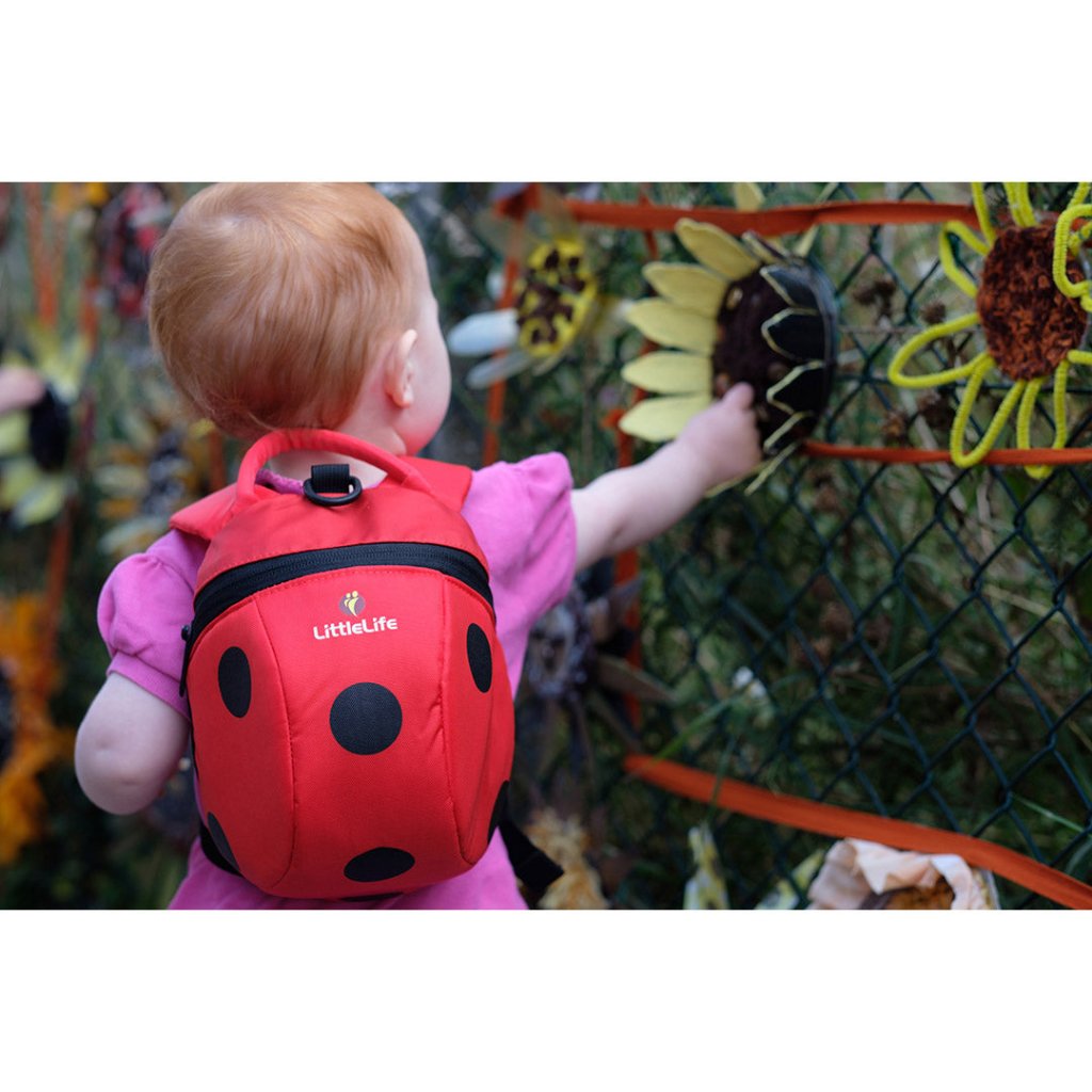 LITTLE LIFE Toddler Backpack with Rein Ladybird Bambinista