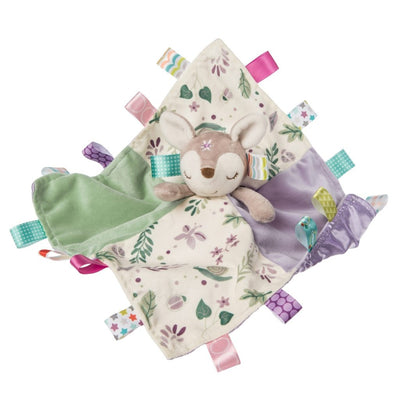 Bambinista-MARY MEYER-Toys-Taggies Flora Fawn Character Blanket – 13×13″