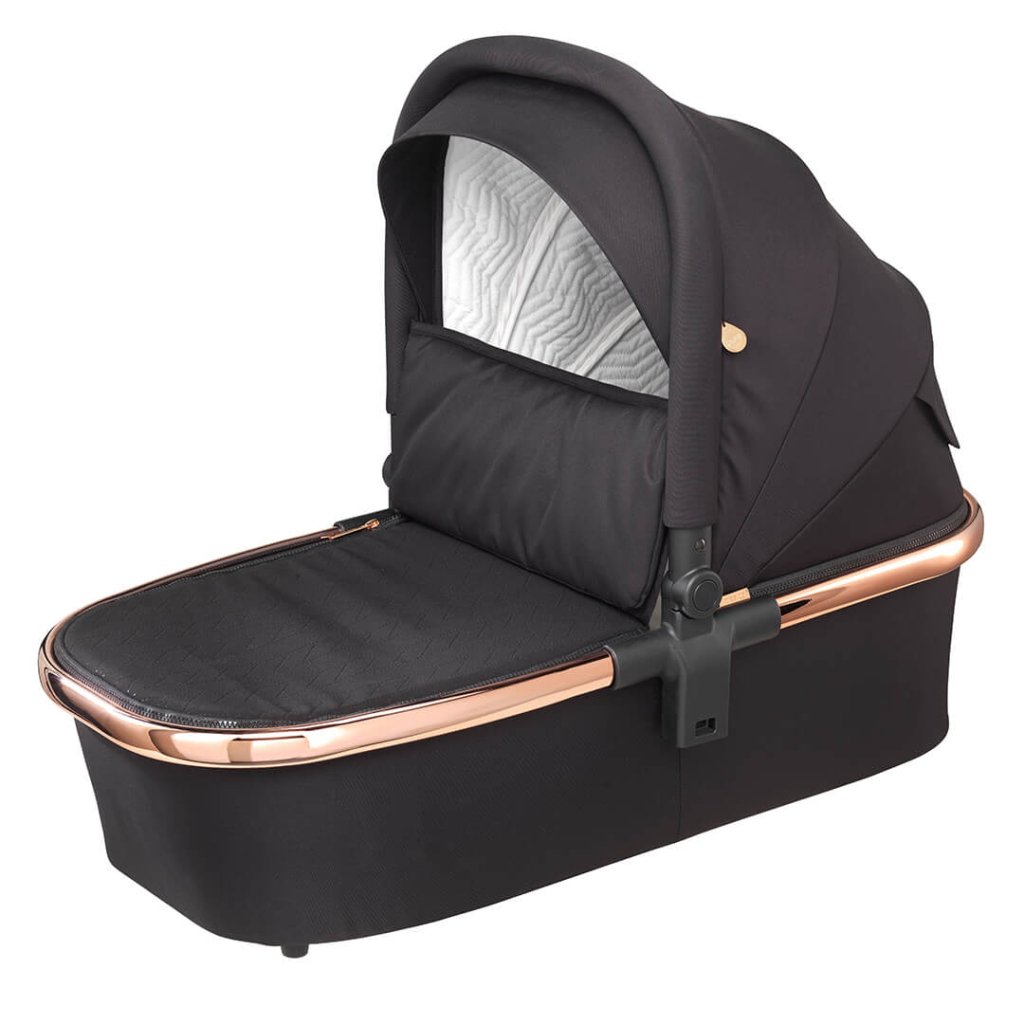 Bambinista-MEE-GO-Travel-MEE-GO Pure Pushchair with Carrycot & Accessories - Dusty Rose