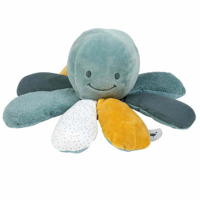 Bambinista-NATTOU-Toys-NATTOU Lapidou - Activity Octopus Toy Light Green