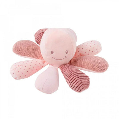 Bambinista-NATTOU-Toys-NATTOU Lapidou - Activity Octopus Toy Pink