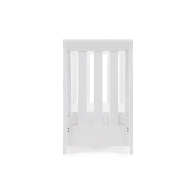 Bambinista-OBABY-Home-OBABY Stamford Space Saver Sleigh - White