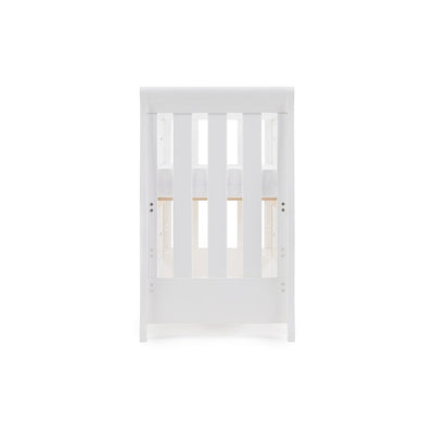 Bambinista-OBABY-Home-OBABY Stamford Space Saver Sleigh - White