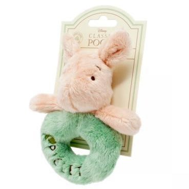 Bambinista-RAINBOW DESIGNS-Toys-Hundred Acre Wood Piglet Ring Rattle