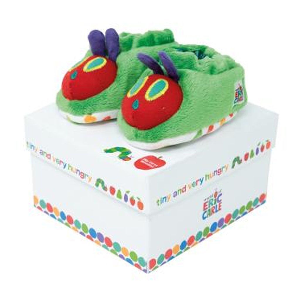 Bambinista-RAINBOW DESIGNS-Outerwear-The Very Hungry Caterpillar Tiny Caterpillar Booties