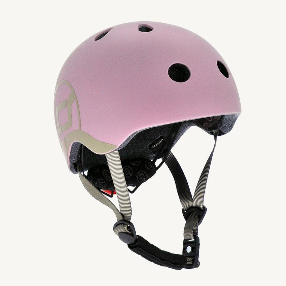 Bambinista-SCOOT AND RIDE-Toys-Highway Helmet Rose XS/S (Age 1-3 Years)