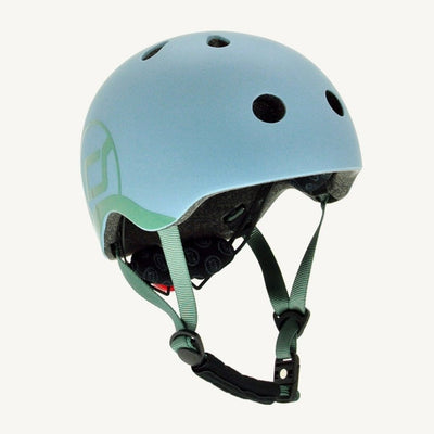 Bambinista-SCOOT AND RIDE-Toys-Highway Helmet Steel XS/S (Age 1-3 Years)