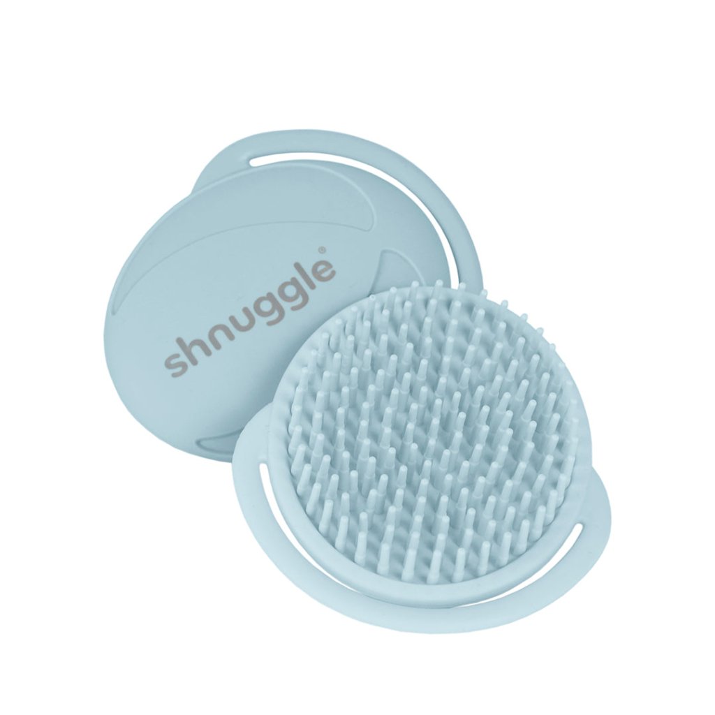 Bambinista-SHNUGGLE-Baby Care-SHNUGGLE Baby Bath Brush - Blue