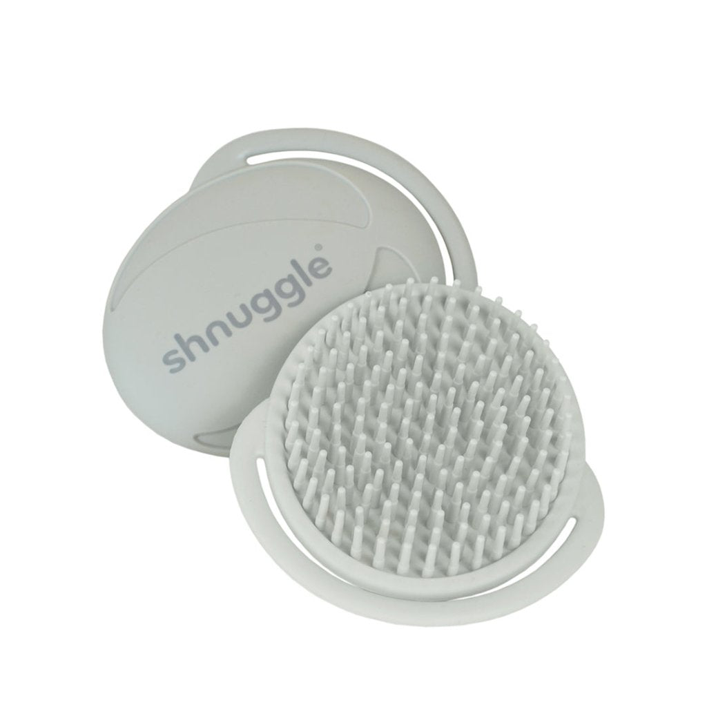 Bambinista-SHNUGGLE-Baby Care-SHNUGGLE Baby Bath Brush - Grey