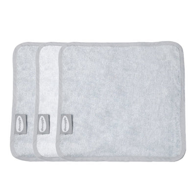 Bambinista-SHNUGGLE-Towels-SHNUGGLE Washcloths - Grey