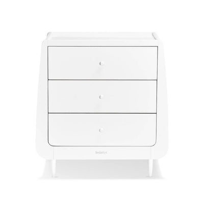 Bambinista-SNUZ-Furniture-SnuzKot Skandi Changing Unit - White