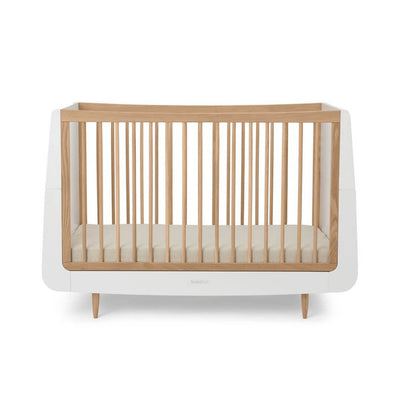 Bambinista-SNUZ-Furniture-SnuzKot Skandi Cot Bed - Oak